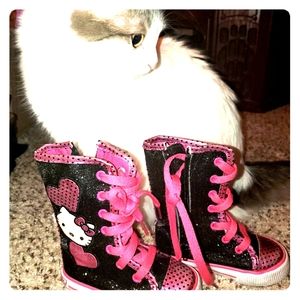 Hello kitty sanrio lace ups toddler